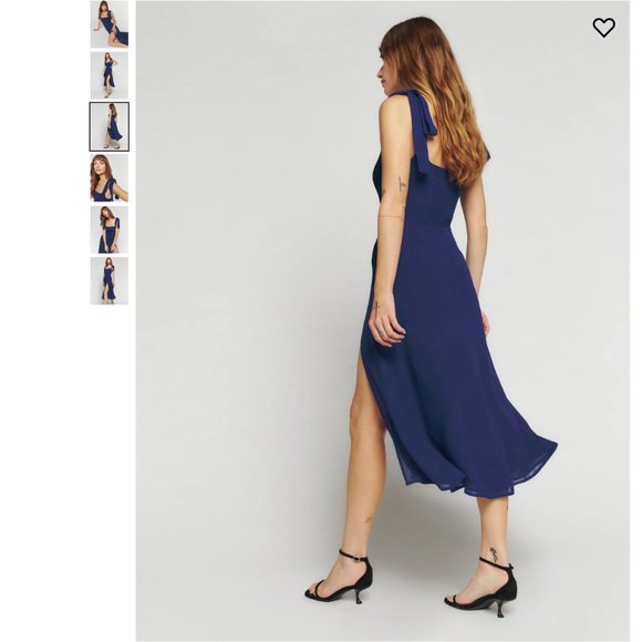 Reformation Twilight Dress in Danube - Picture 3 of 15
